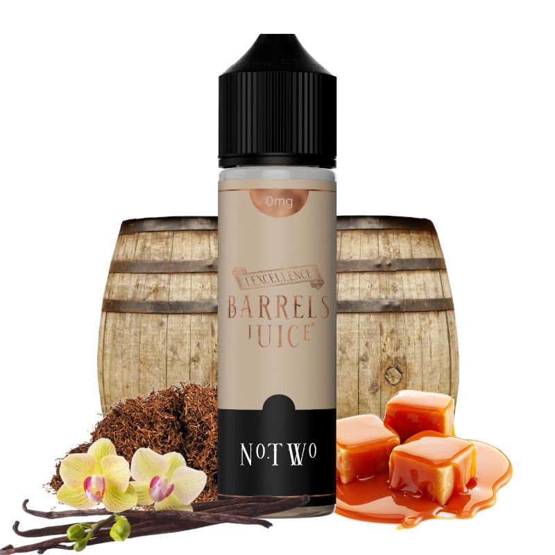 E-liquide Number Two Barrels Juice 50 ml E-liquide Number Two Barrels Juice 50 ml