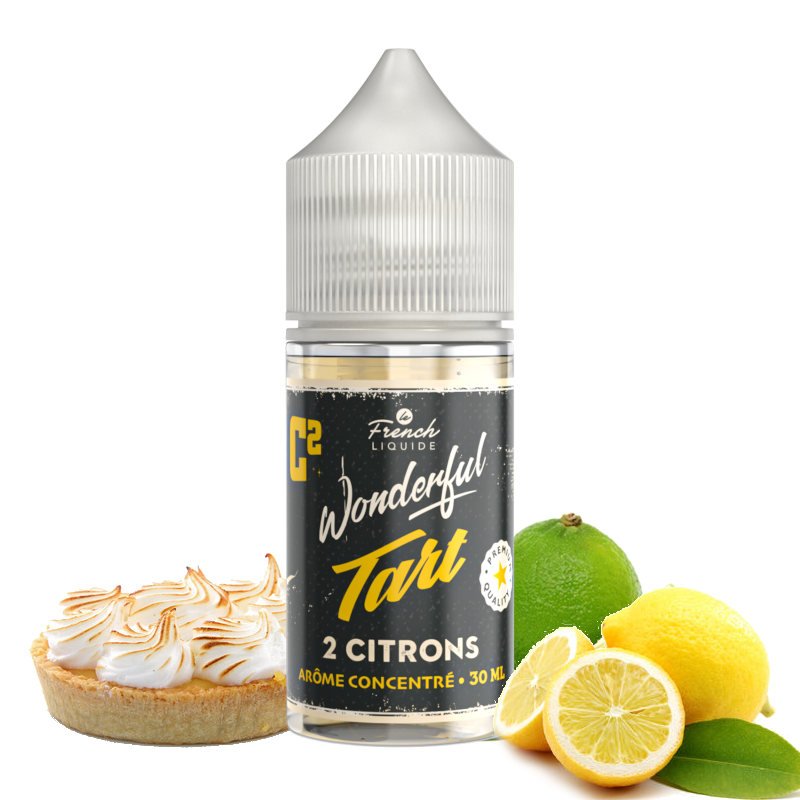 Arôme concentré Wonderful Tart 2 Citrons Le French Liquide 30 ml Arôme concentré Wonderful Tart 2 Citrons Le French Liquide 30 ml