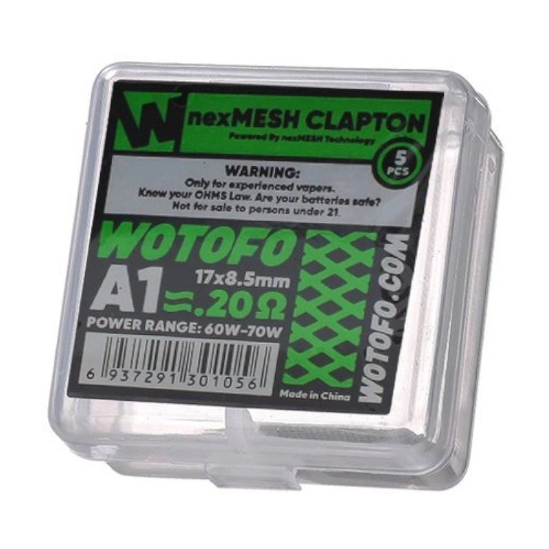 Wotofo NexMesh clapton A1 0.20Ω Wotofo NexMesh clapton A1 0.20Ω
