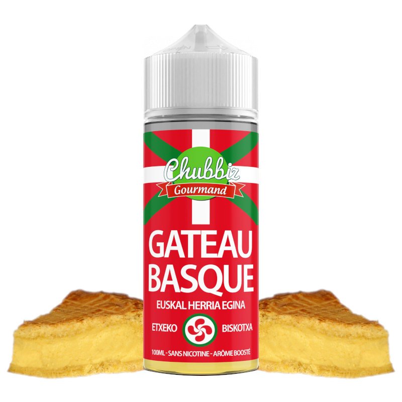 Eliquide Gâteau Basque Chubbiz Gourmand 100ml