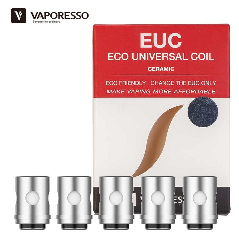 Résistances EUC Eco Universal Coil Ceramic Vaporesso (X5) Résistances EUC Eco Universal Coil Ceramic Vaporesso (X5)