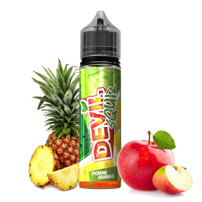 Eliquide Pomme Ananas Devil Squiz 50ml