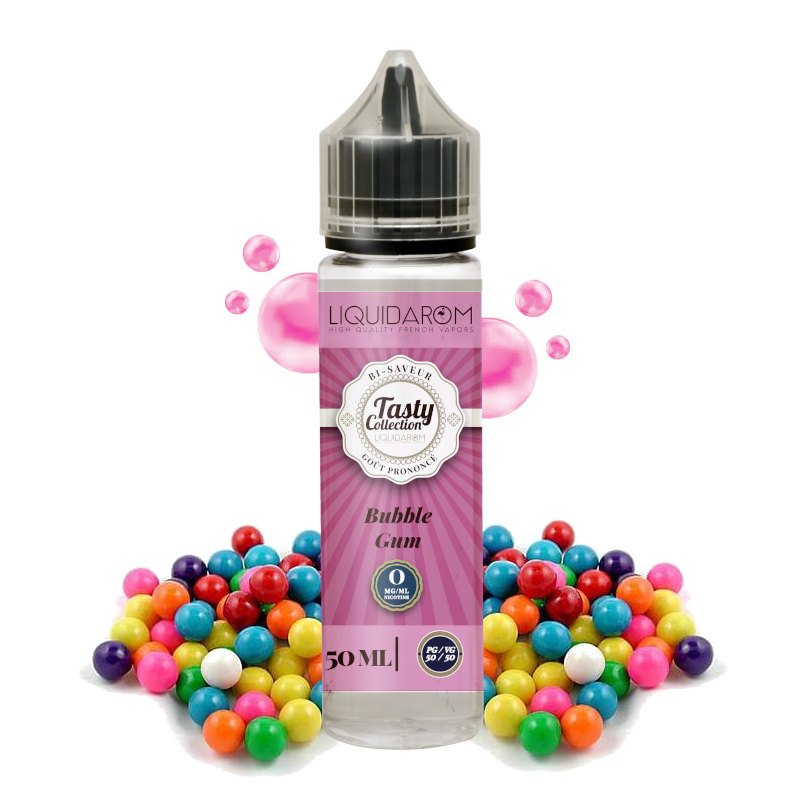 Eliquide Bubble gum - Tasty Collection - 50ml Eliquide Bubble gum - Tasty Collection - 50ml