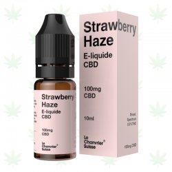 E-liquide CBD Strawberry Haze - Le Chanvrier Suisse - 10ml