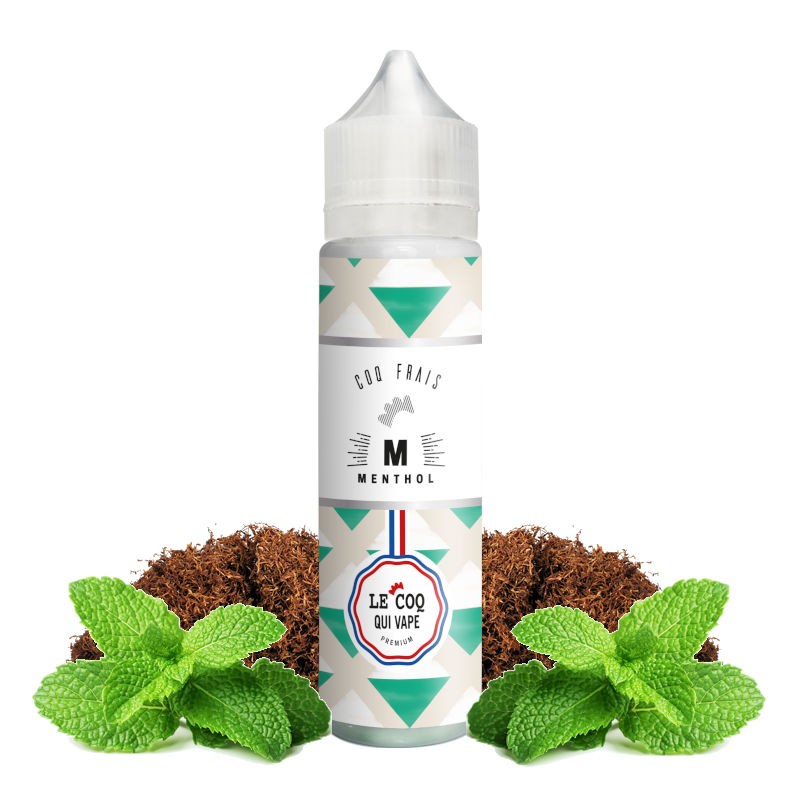 Eliquide M Menthol - Le Coq Qui Vape - 50ml Eliquide M Menthol - Le Coq Qui Vape - 50ml
