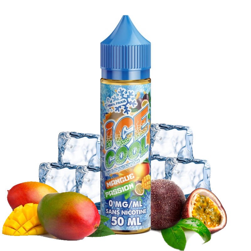 E-liquide Mangue Passion - Ice Cool - 50ml E-liquide Mangue Passion - Ice Cool - 50ml
