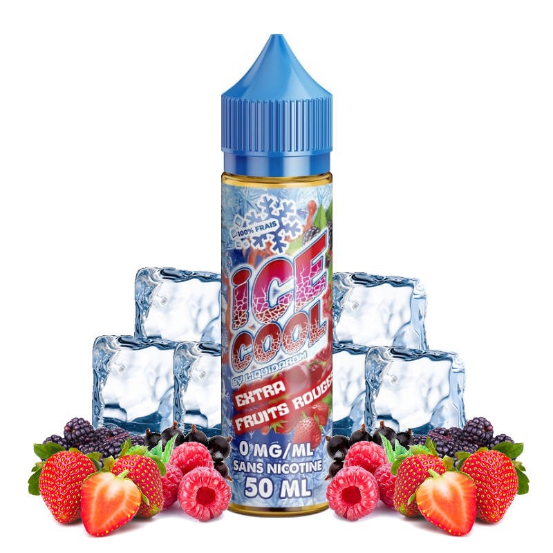 Eliquide Extra Fruits Rouges - Ice Cool - 50ml