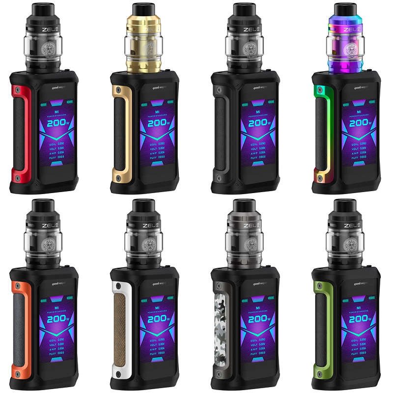 Kit Aegis X Zeus Sub Ohm Geekvape : 6 couleurs au choix Kit Aegis X Zeus Sub Ohm Geekvape : 6 couleurs au choix