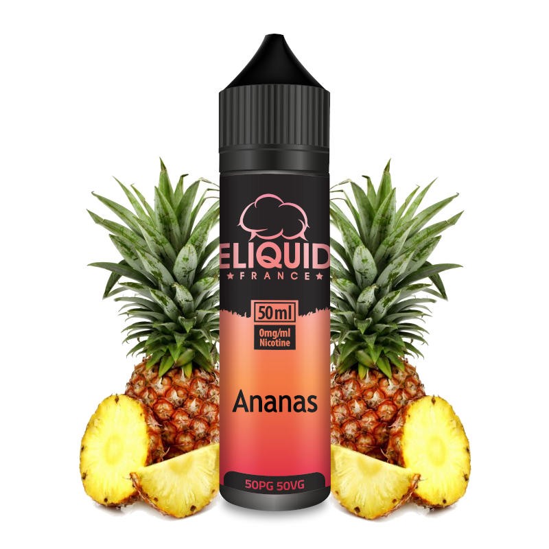 Eliquide Ananas - Eliquid France - 50ml Eliquide Ananas - Eliquid France - 50ml