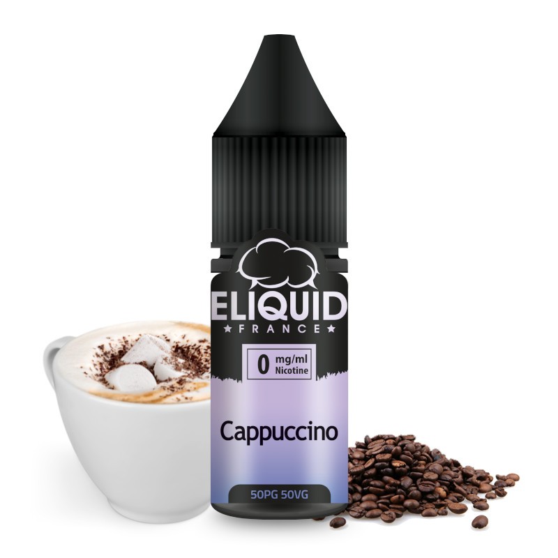 E-liquide Cappuccino - Eliquid France - 10ml