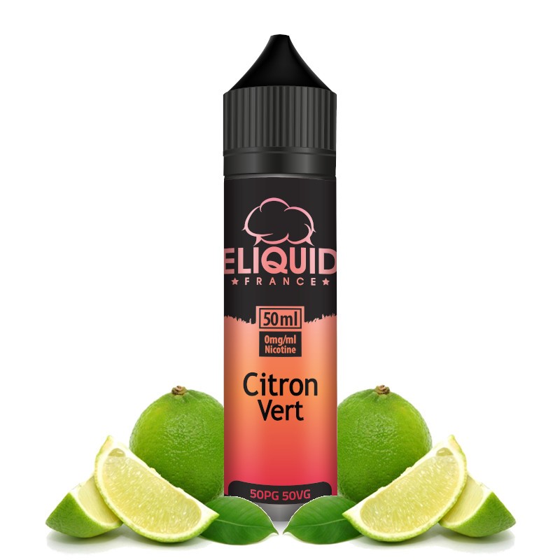 E-liquide Citron vert - Eliquid France - 50ml E-liquide Citron vert - Eliquid France - 50ml