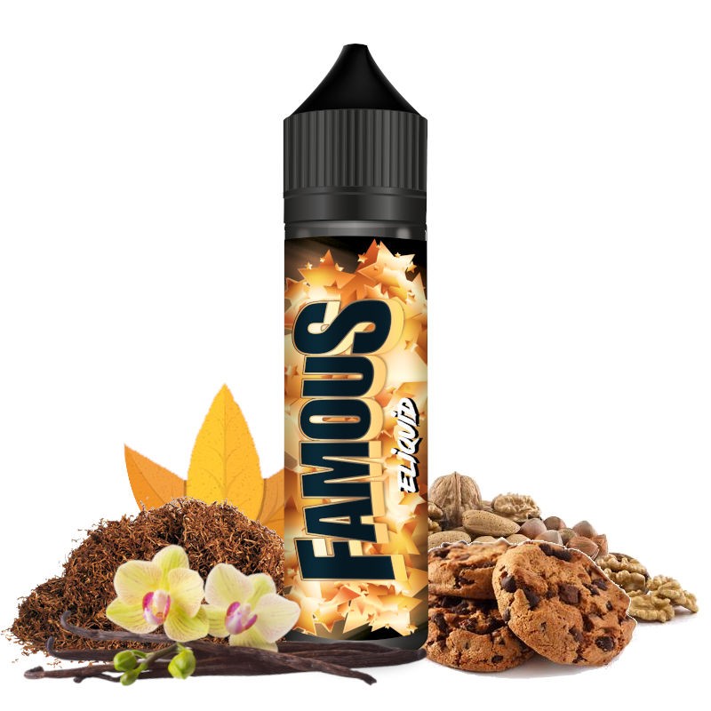 eliquide Famous Premium Vaping - ELiquid France - 50ml