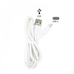 Câble USB vers Type-C - Charge Super Rapide Blanc (5A)