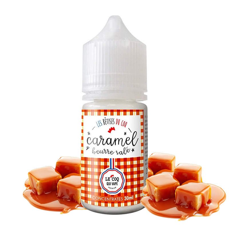 Concentré Caramel Beurre Salé Le Coq Qui Vape