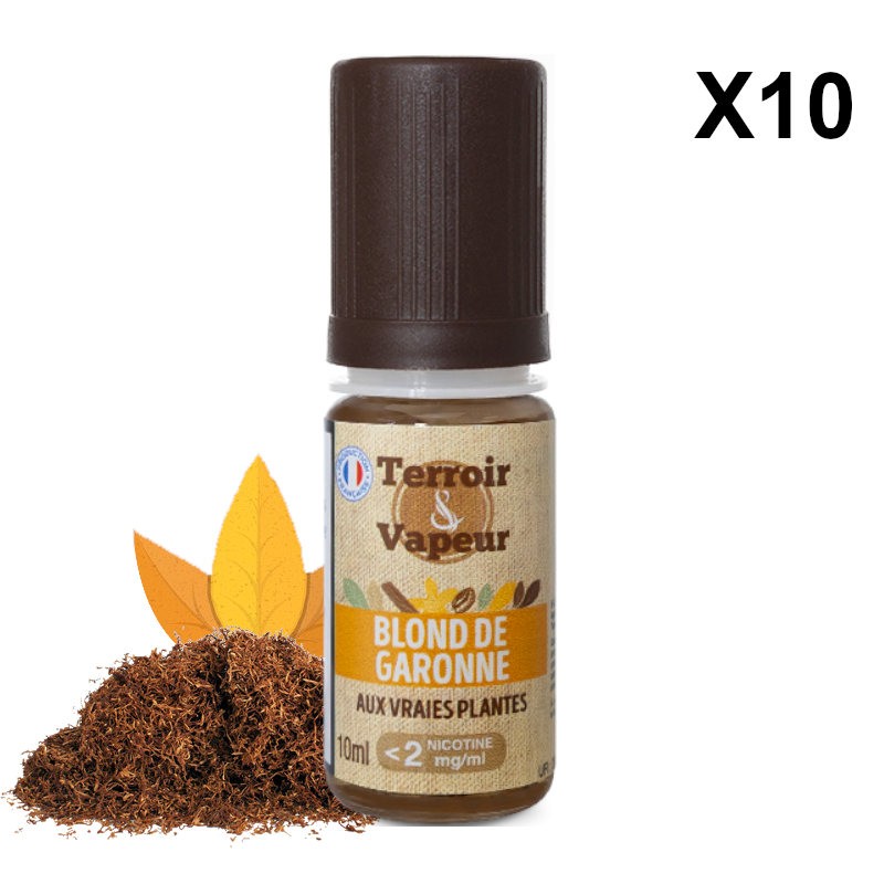 eliquide Blond de Garonne Terroir et Vapeur 2mg