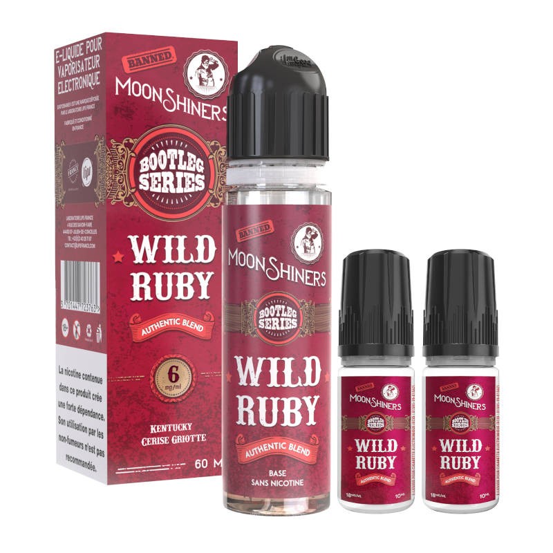 eliquide Wild Ruby 50ml 6mg MoonShiners