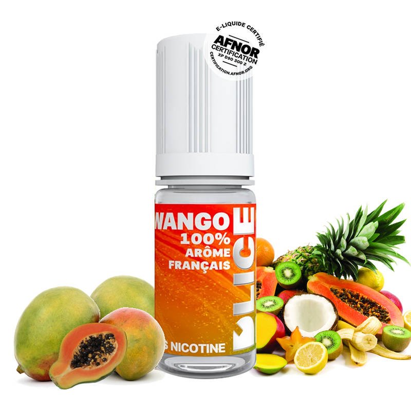 Eliquide Wango DLICE mangue et fruits exotiques Eliquide Wango DLICE mangue et fruits exotiques