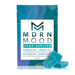 Gummies Blueberry Lemonade CBD/THC - MDRN Mood - 50 mg (6pcs)