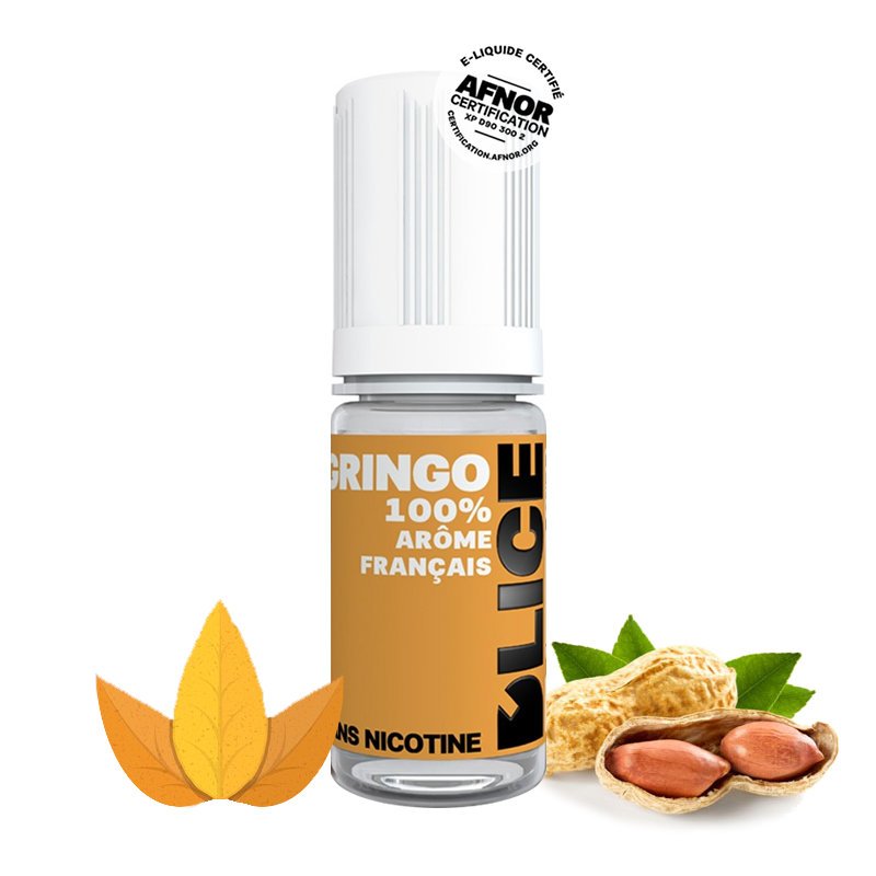 Eliquide Gringo DLICE classic doux cacahuète Eliquide Gringo DLICE classic doux cacahuète