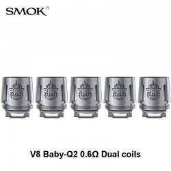 Résistances V8 Baby Q2 0.6 ohm Smok