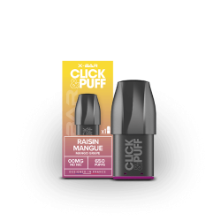 cartouche Raisin Mangue (Mango Grape) - Pod pour Click & Puff - X-Bar