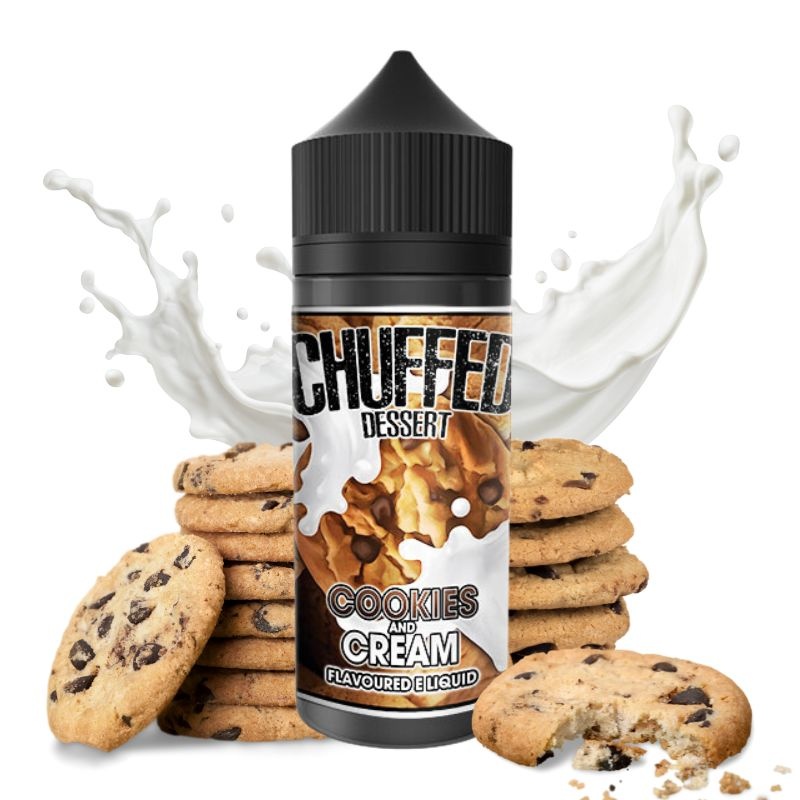 Eliquide Cookie and Cream Chuffed Dessert 100ml Evape
