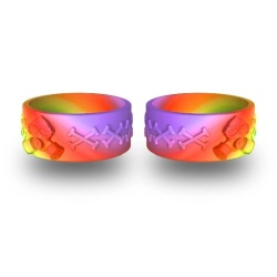 Vape Band 26mm Gas Mask (2pcs) - Fumytech Rainbow
