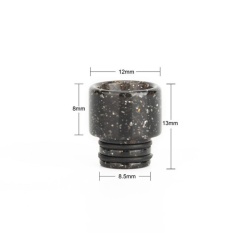 Dimensions Drip Tip 510 Résine (AS115E) - Reewape