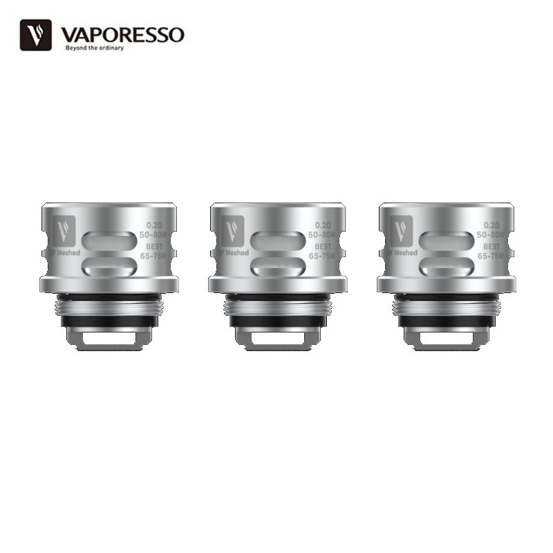 Résistances QF Vaporesso : QF Meshed 0.2 ohm et QF Strip 0.15 ohm