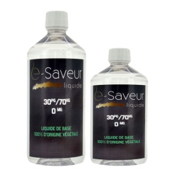 Base PG/VG 30/70 e-Saveur - 500ml ou 1 litre