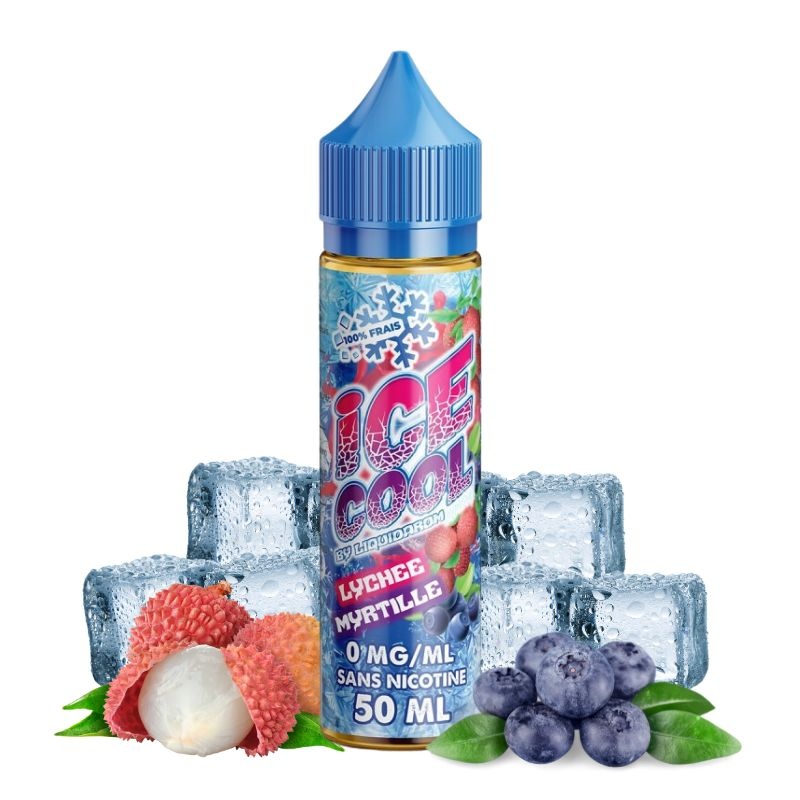 eliquide Lychee Myrtille - Ice Cool - 50ml