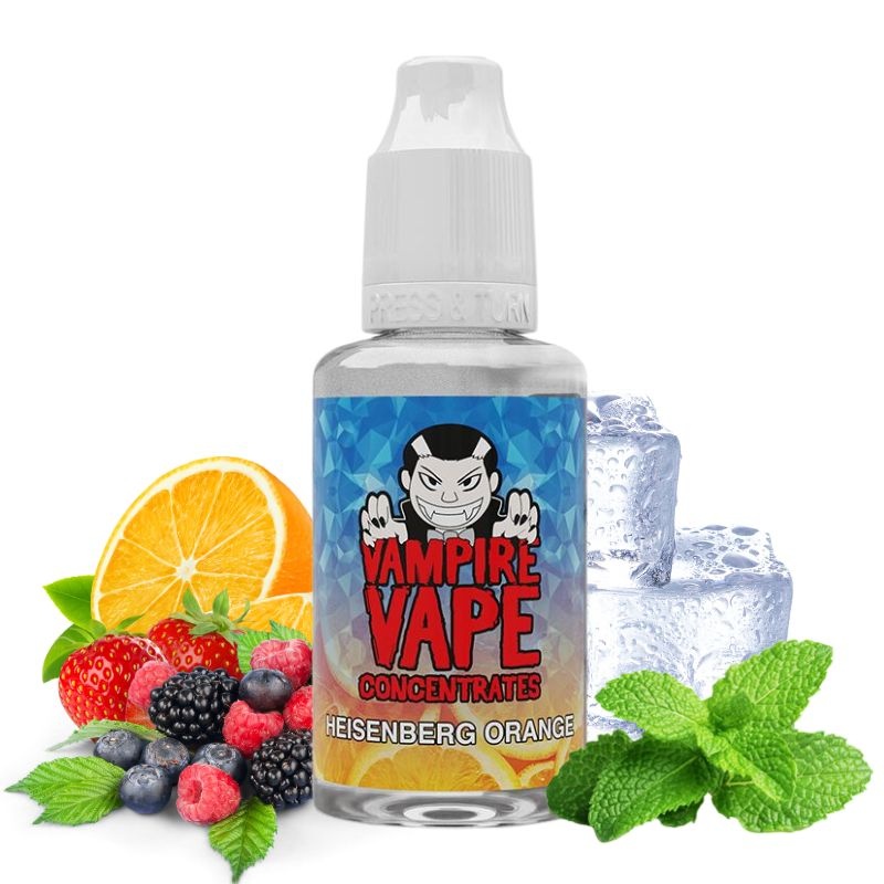 Flacon d'arôme concentré Heisenberg Orange Vampire Vape 30ml