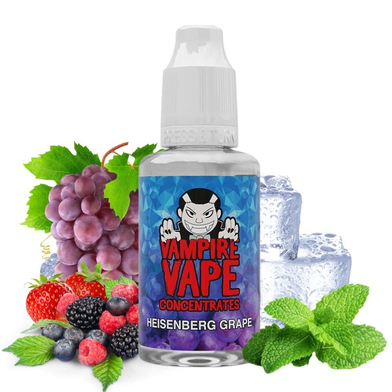 Flacon d'arôme concentré Heisenberg Grape Vampire Vape 30ml