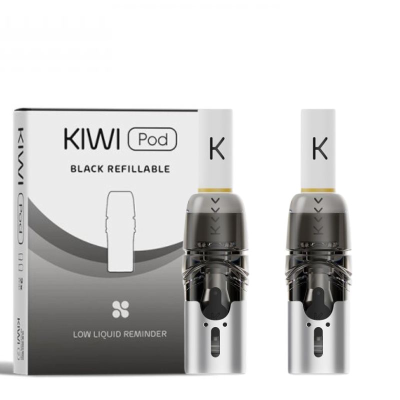 kiwi pod refillable black pour kiwi 2 de Kiwi Vapor