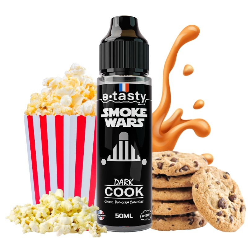 E-liquide Dark Cook Smoke Wars E.Tasty 50 ml