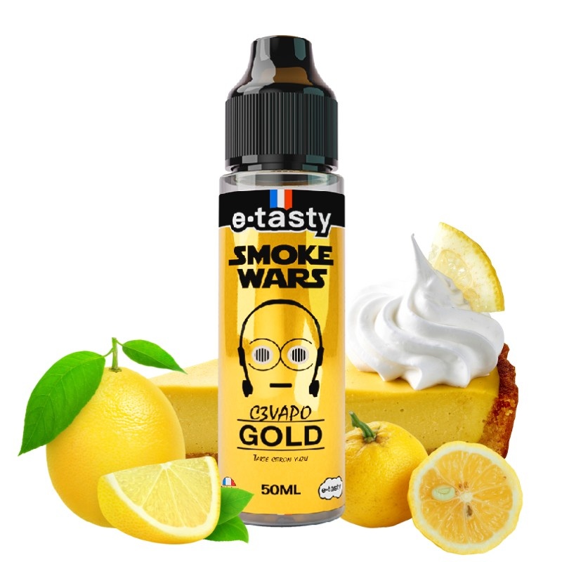 E-liquide C3vapo Gold 50ml Smoke Wars - E.Tasty