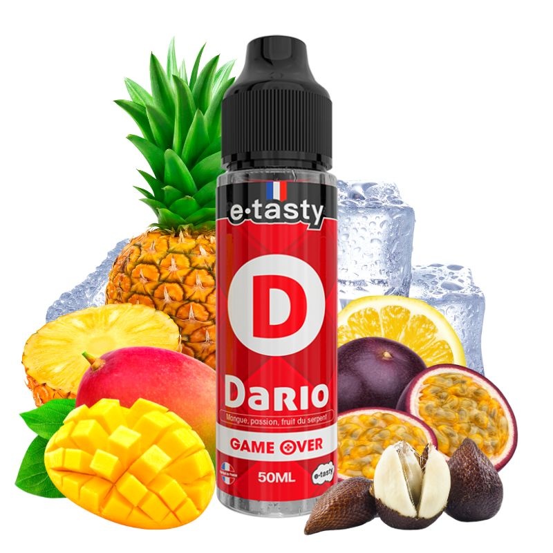 E-liquide Dario 50ml Game Over - E.Tasty E-liquide Dario 50ml Game Over - E.Tasty