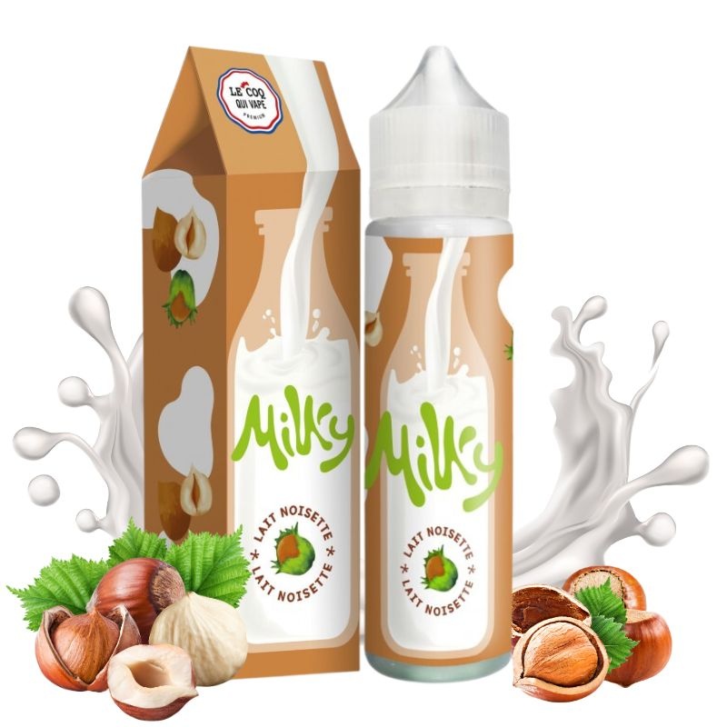 eliquide Lait Noisette Milky Le Coq Qui Vape 50ml