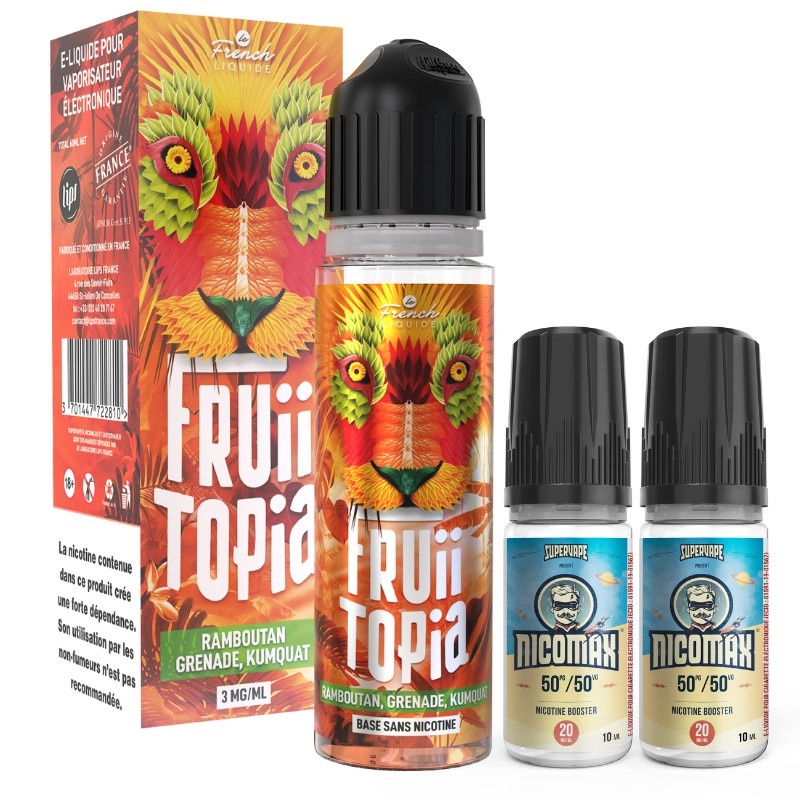 eliquide Ramboutan Grenade Kumquat Fruiitopia 6mg