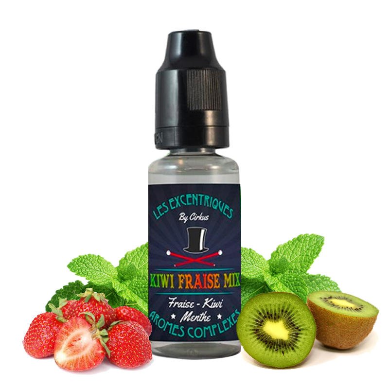 Arôme concentré Les excentriques Kiwi Fraise Mix Cirkus Arôme concentré Les excentriques Kiwi Fraise Mix Cirkus