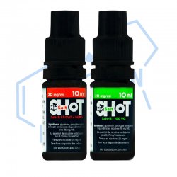 Booster 50/50 et 100% VG Shot Nic Salt de Chemnovatic