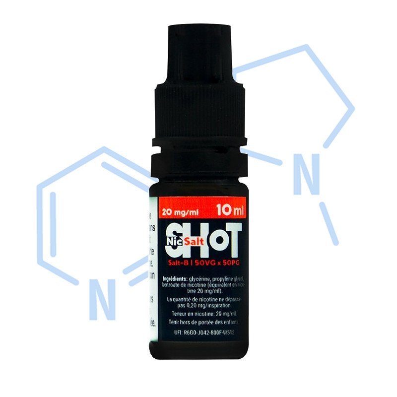 Booster 50PG/50VG Shot Nic Salt de Chemnovatic Booster 50PG/50VG Shot Nic Salt de Chemnovatic