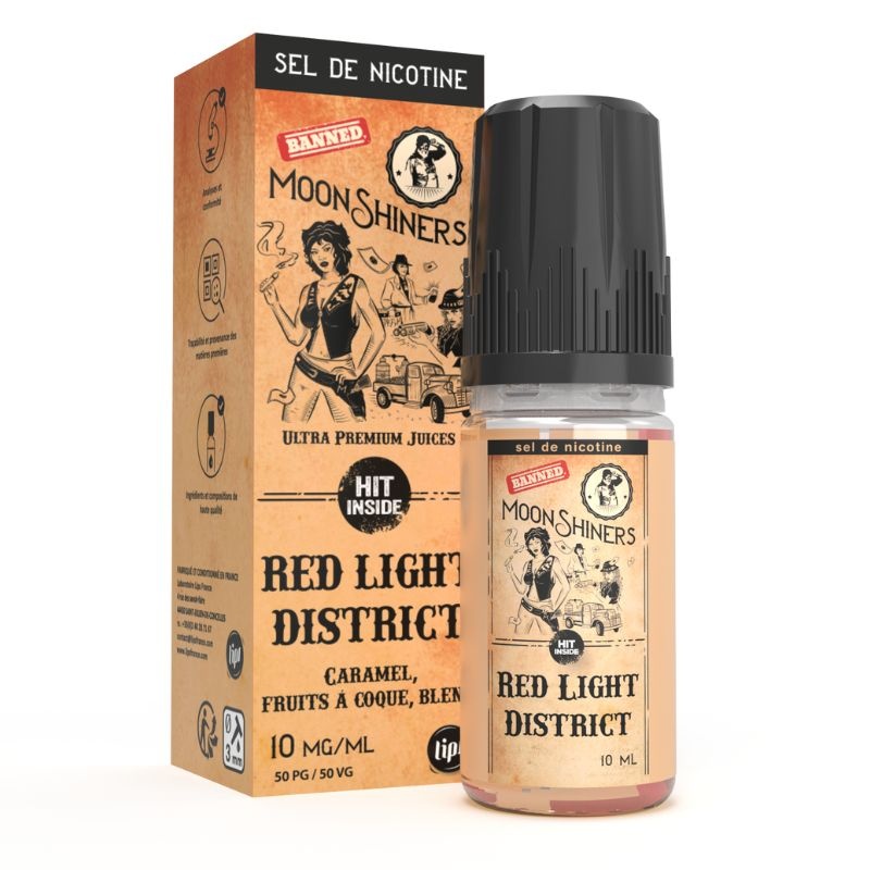 Fiole e-liquide Red Light District MoonShiners Hit Inside 10ml Fiole e-liquide Red Light District MoonShiners Hit Inside 10ml