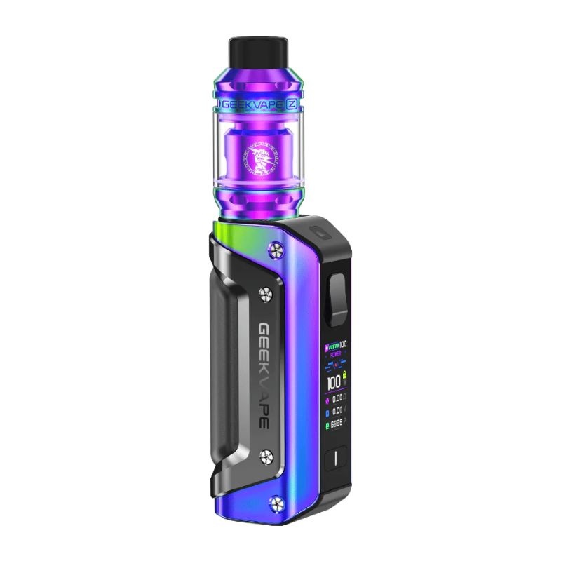 Kit Aegis Solo 3 couleur rainbow Geekvape – Mod avec accu 18650 (non inclus)