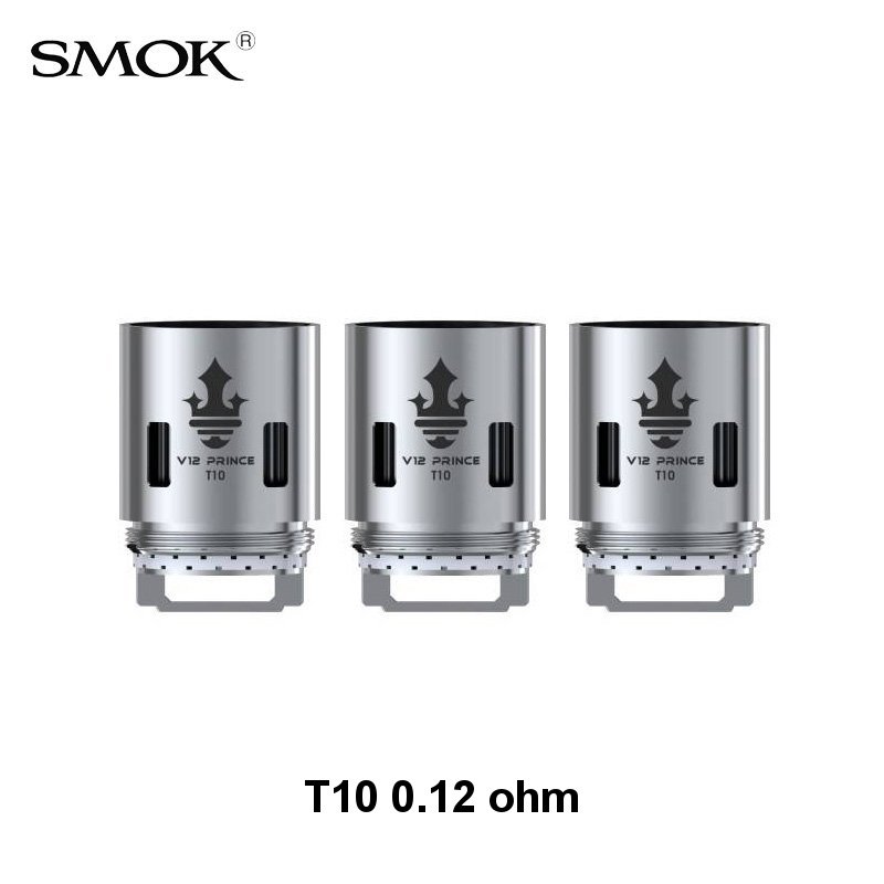 Résistances T10 TFV12 Prince Smok Résistances T10 TFV12 Prince Smok