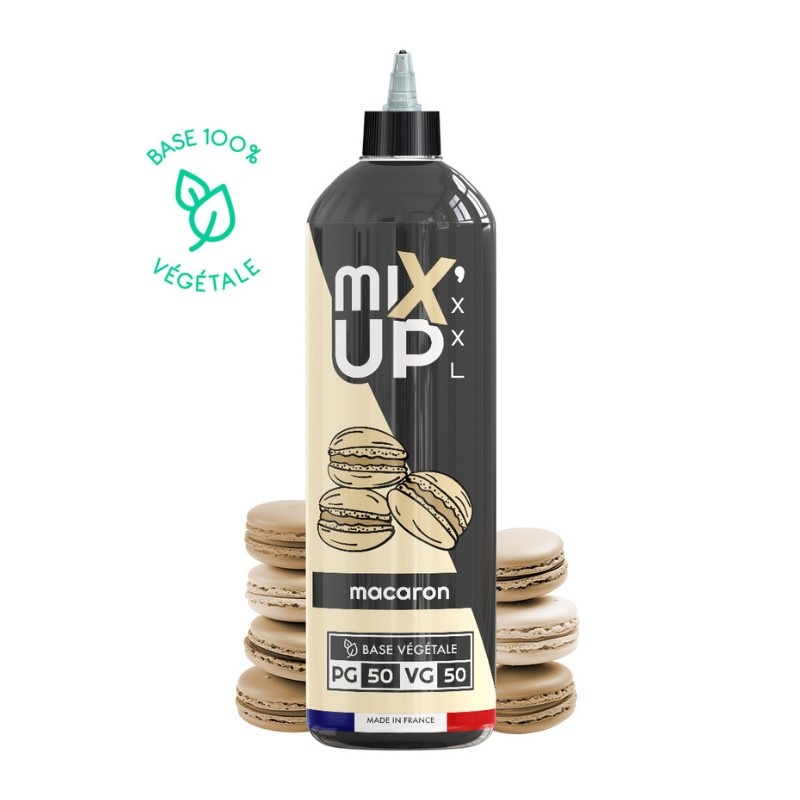 Bouteille e-liquide Macaron MIX’UP XXL en format 1L Bouteille e-liquide Macaron MIX’UP XXL en format 1L