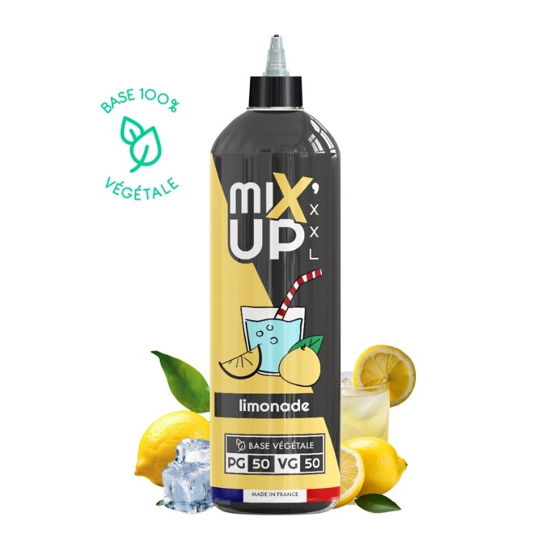 Bouteille e-liquide Limonade MIX’UP XXL en format 1L Bouteille e-liquide Limonade MIX’UP XXL en format 1L