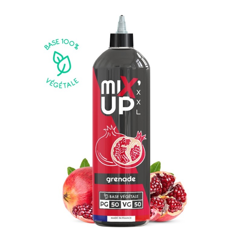 Bouteille e-liquide Grenade MIX’UP XXL en format 1L Bouteille e-liquide Grenade MIX’UP XXL en format 1L