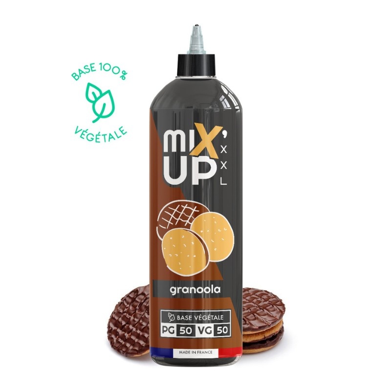 Bouteille e-liquide Granoola MIX’UP XXL en format 1L Bouteille e-liquide Granoola MIX’UP XXL en format 1L