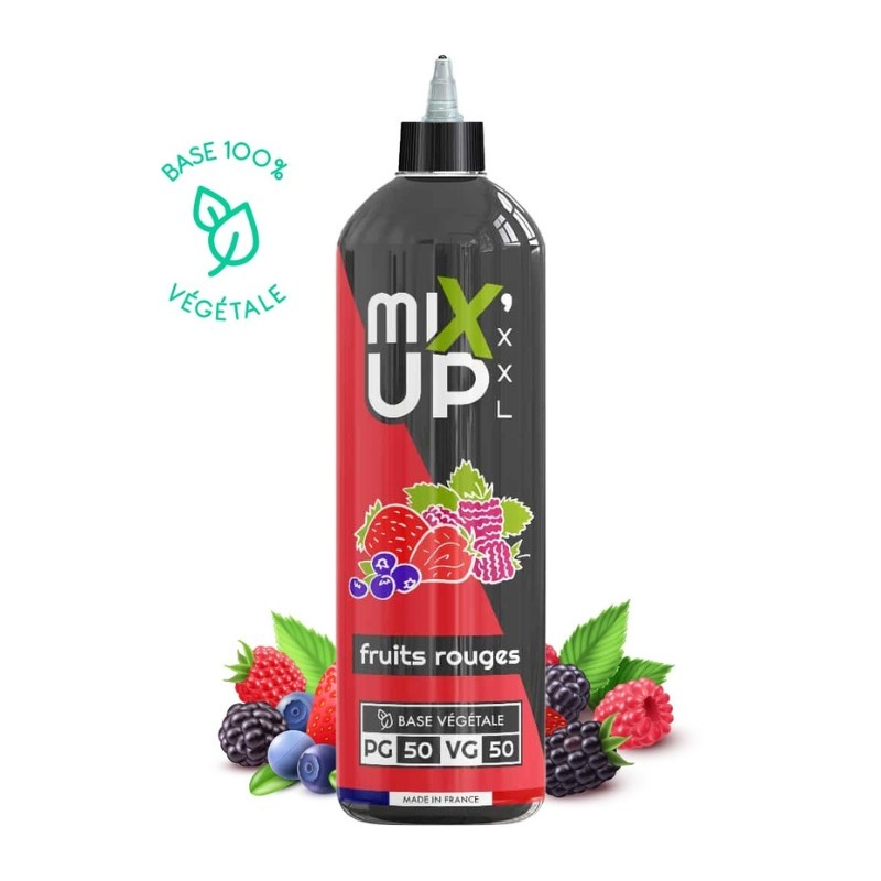 Bouteille e-liquide Fruits Rouges MIX’UP XXL en format 1L Bouteille e-liquide Fruits Rouges MIX’UP XXL en format 1L